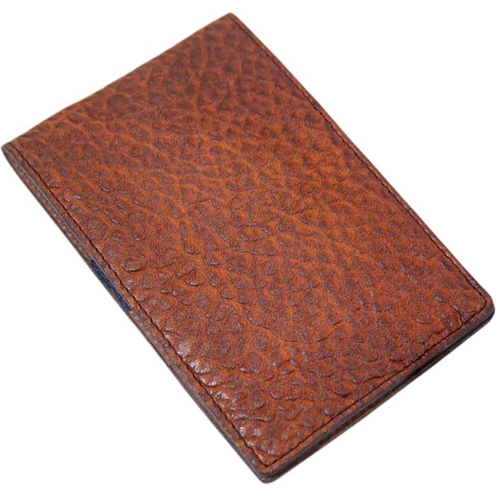 Nexbelt Golf Scorecard Holder / Yardage Book - Bison Cognac