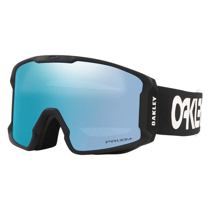 Oakley Line Miner L Factory Pilot Snow Goggles Prizm Snow Sapphire Iridium Lenses/Factory Pilot Black Strap