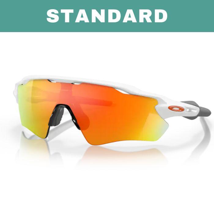 Oakley Radar EV Path Standard Sunglasses XL /Fire Iridium Lenses/Polished White Frame