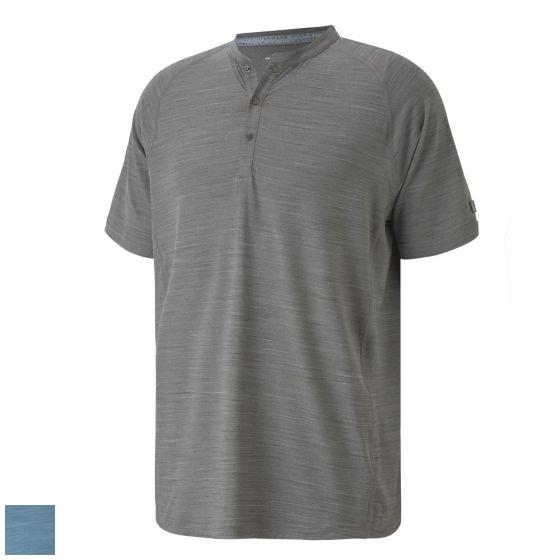 Puma CLOUDSPUN Henley Golf Shirts L/Quiet Shade