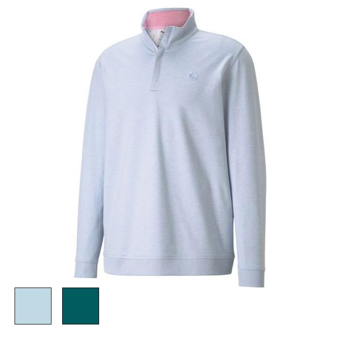 Puma AP CLOUDSPUN Clubhouse 1/4 Zip L/Legion Blue