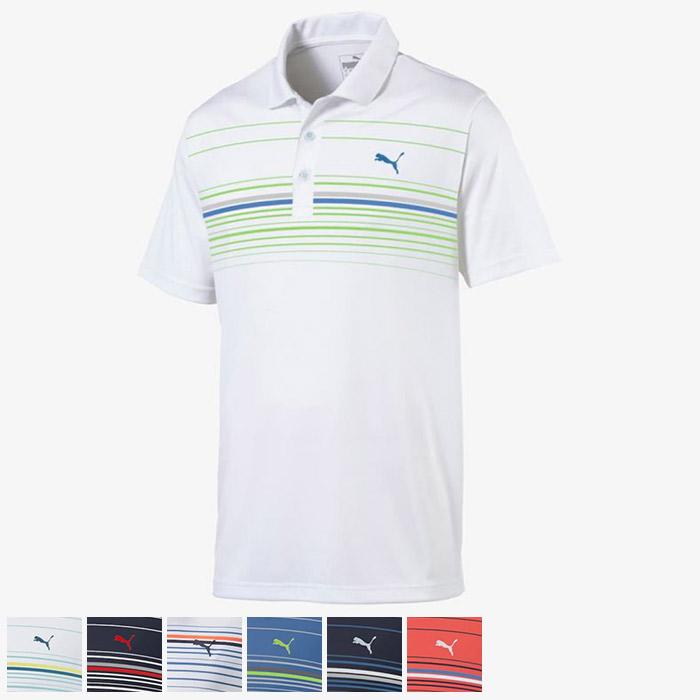 Puma MATTR Canyon Golf Polo XXL/Bright White / Bright Cobalt