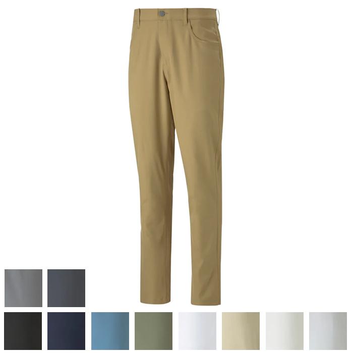 Puma Dealer 5 Pocket Golf Pants 33/34/Coconut Crush