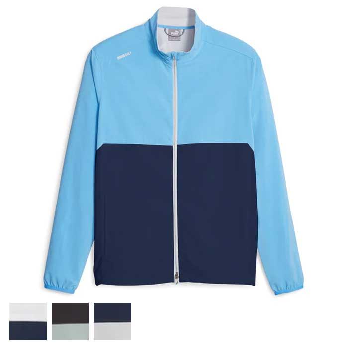 Puma Monterey Wind Golf Jacket 3XL/Regal Blue / White Glow