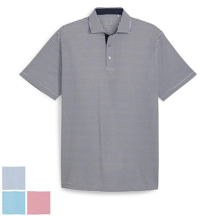 Puma Isle Pique Golf Polo M/Zen Blue/White Glow