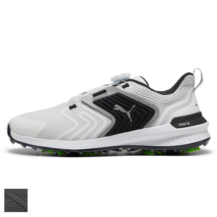 Puma IGNITE Innovate DISC Golf Shoes 7.0/Feather Gray / Puma Black
