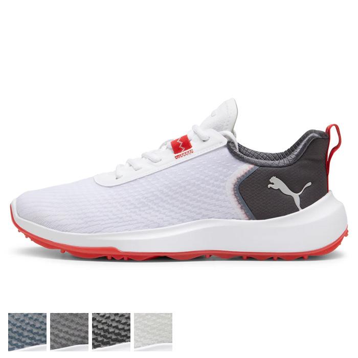 Puma FUSION CRUSH SPORT Spikeless Golf Shoes 12.0/Feather Gray / Puma Black /Standard