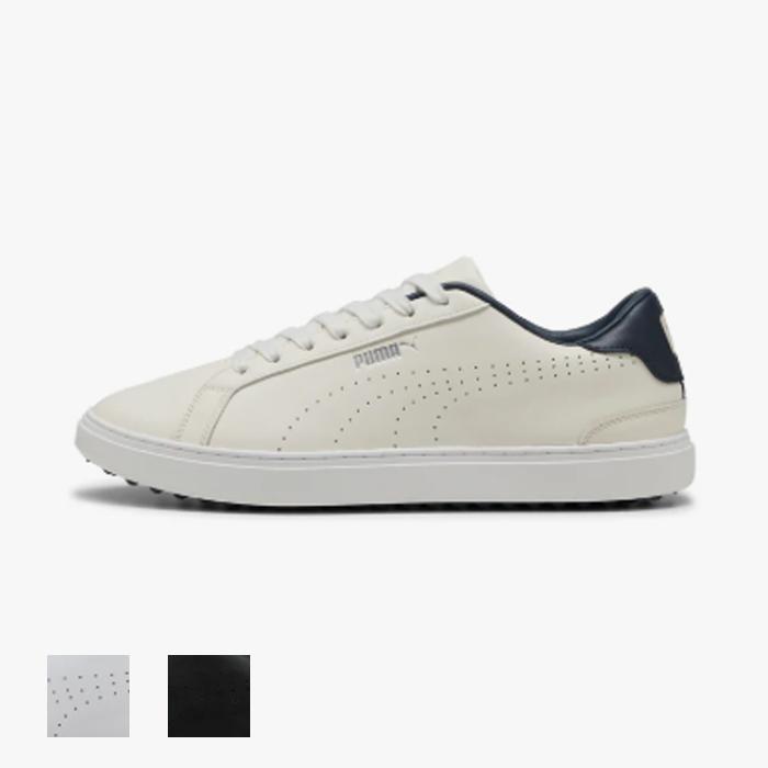 Puma Classic G Spikeless Golf Shoes 11.5/Warm White / Deep Navy