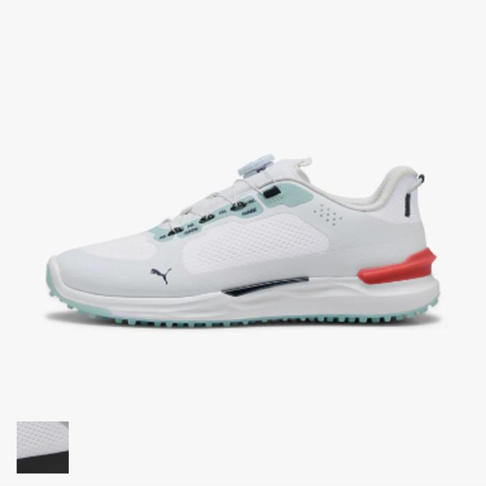 Puma IGNITE ELEVATE 2 Disc Spikeless Golf Shoes 9/Puma White / Puma Black