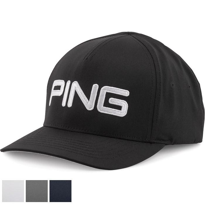 PING Structured Cap L/XL/Black/White
