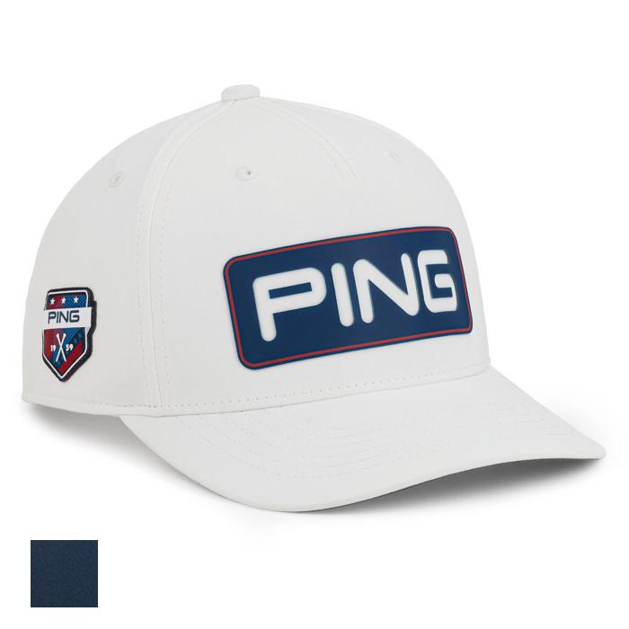 PING Stars and Stripes Tour Snapback (In Stock) White
