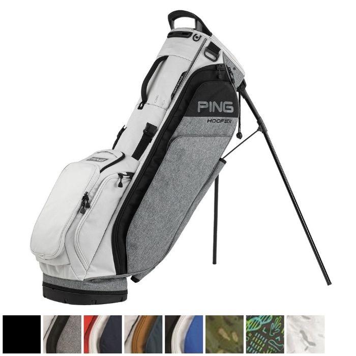PING 2023 Hoofer Stand Bag Royal/Black White