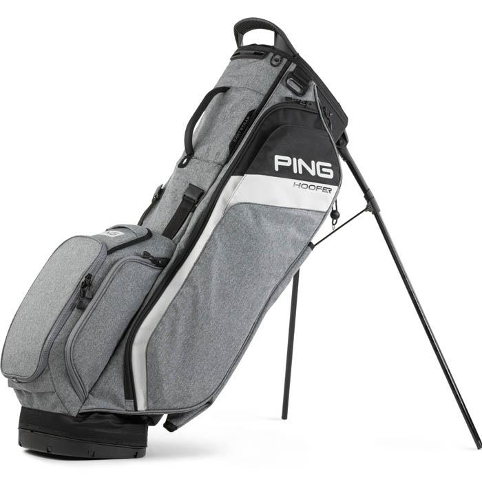 PING 2025 Hoofer Stand Bag - Heather Grey/Black
