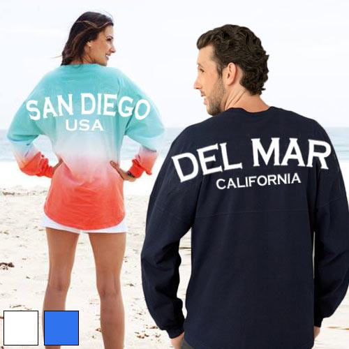 San Diego Gift Football Jerseys S/Marblu w/Del Mar Logo