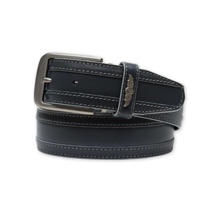 Straight Down Diplomat Belt - Phantom Smoke