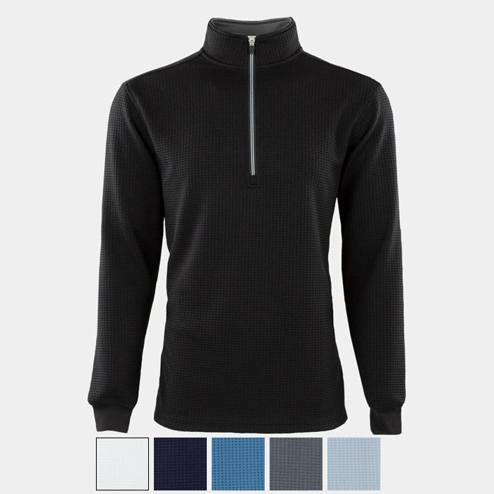Straight Down Optic Quarter Zip L/Black