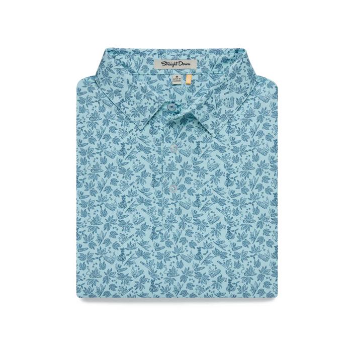 Straight Down Stogie Polo 2XL/Oasis