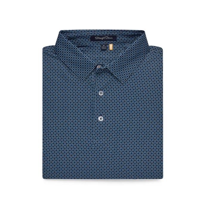 Straight Down Intersect Polo S/New Indigo