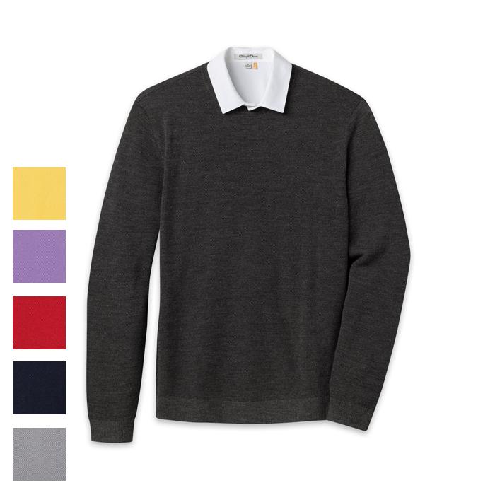 Straight Down Links Crewneck Sweater 3XL/Charcoal Heather