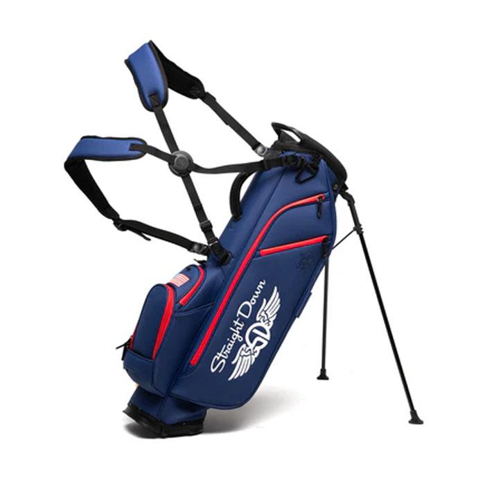 Straight Down Lux Carry Bag - Navy Red