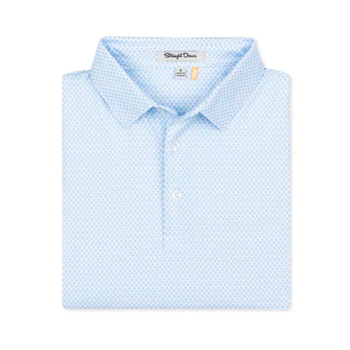 Straight Down Revere Polo- Carolina XL