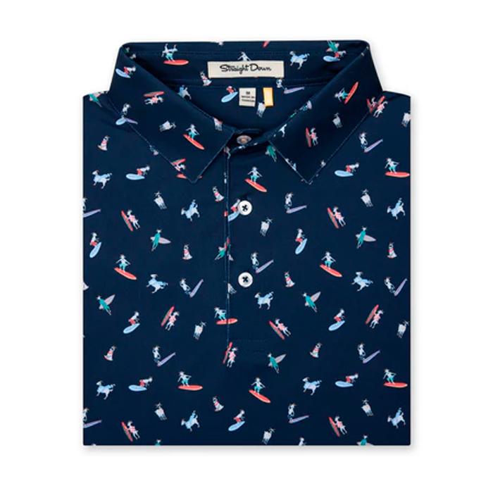 Straight Down Billy The Kid Polo - New Indigo M