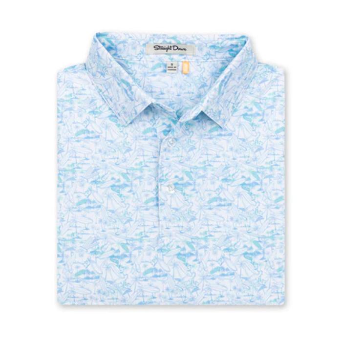 Straight Down Endless Summer Polo - White L
