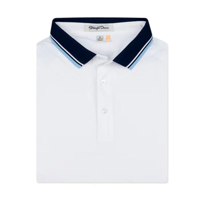 Straight Down Chorro Polo - White XL