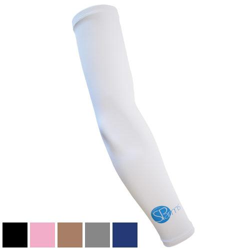 SParms Plain Logo Sleeves XL/White