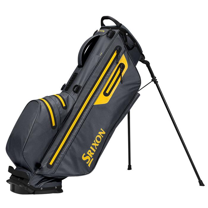 Srixon Waterproof Ultra Light Stand Bag - Charcoal/Lime