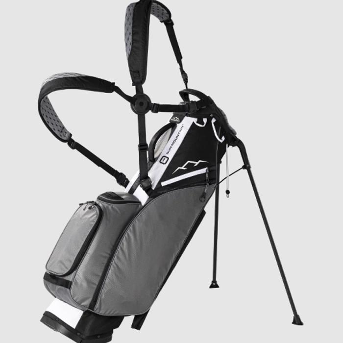 Sun Mountain Eclipse E-2.5 Stand Bag - Nickel-Black-White