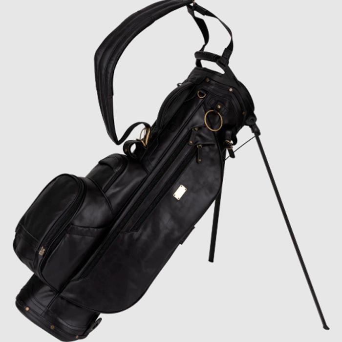 Sun Mountain Legacy Leather Stand Bag - Black