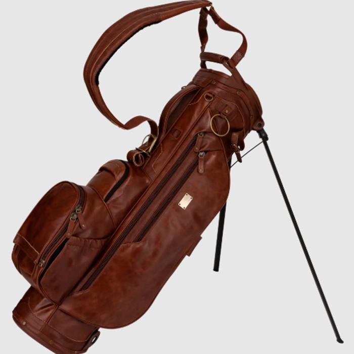 Sun Mountain Legacy Leather Stand Bag - Brandy