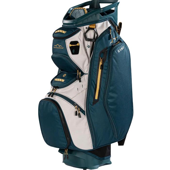 Sun Mountain C-Series C-130 Cart Bag - Black-Pond-Sand