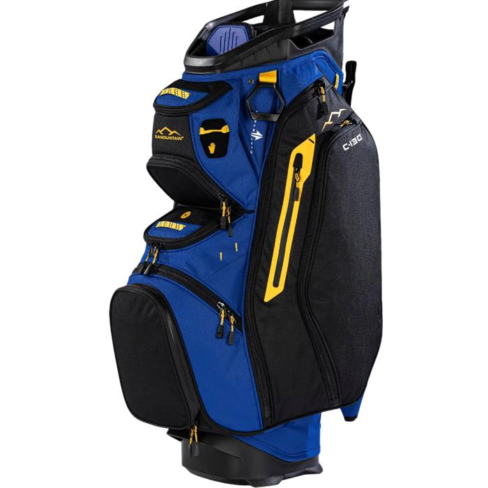 Sun Mountain C-Series C-130 Cart Bag - Falcon Blue-Black-Citron