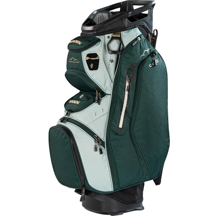 Sun Mountain C-Series C-130 Cart Bag - Black-Grove-Sage
