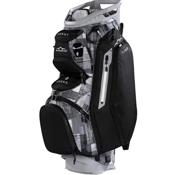 Sun Mountain C-Series C-130 Cart Bag - Crosshatch-Black