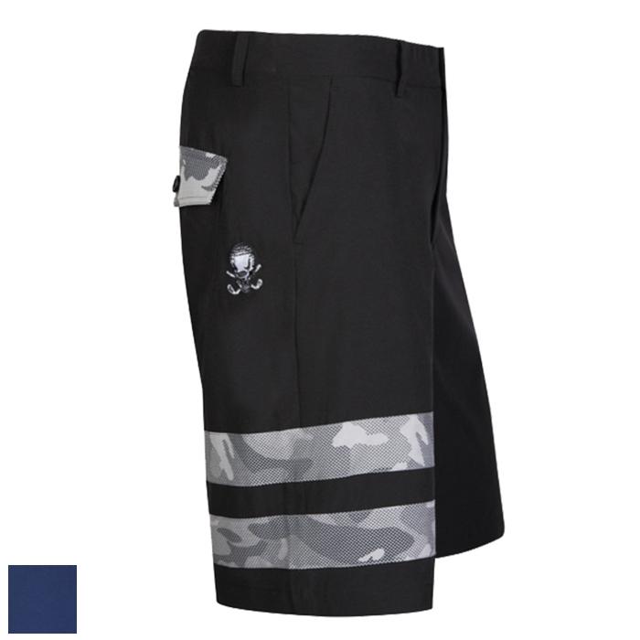 Tattoo Golf Zuma Cool-Stretch Men's Golf Shorts 36/Navy/Flash