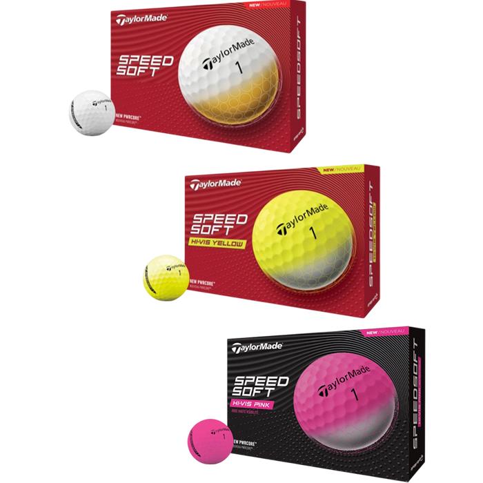 TaylorMade SpeedSoft Golf Balls White