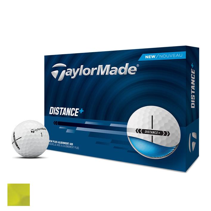 TaylorMade Distance+ Golf Balls White