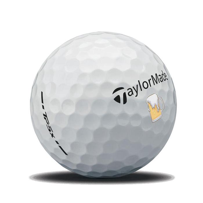 TaylorMade TP5x Beer Golf Balls White