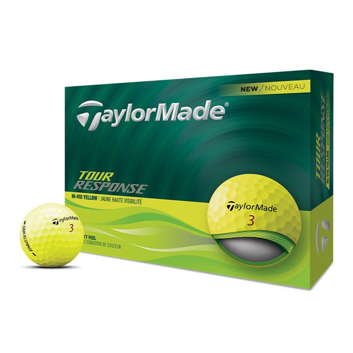 TaylorMade Tour Response Yellow Golf Balls Yellow