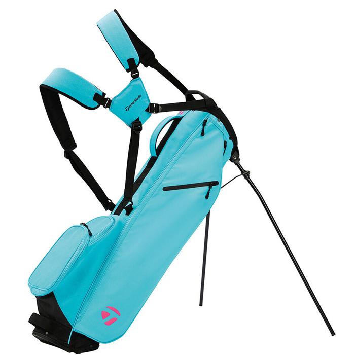 TaylorMade FlexTech Carry Golf Bag - Miami Blue