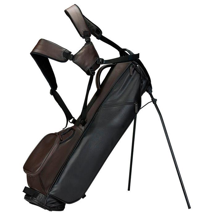 TaylorMade FlexTech Carry Premium Stand Bag - Black/Brown