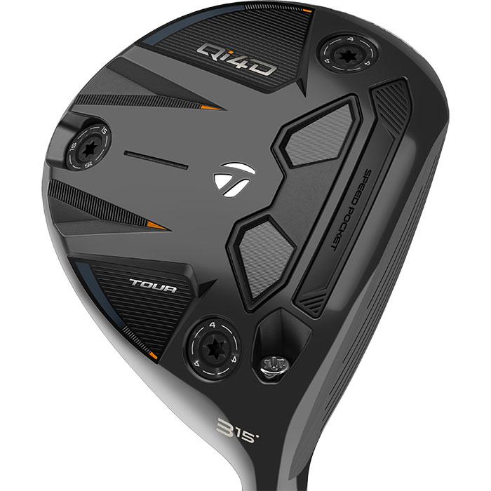 TaylorMade Qi4D Tour Fairway Wood RH/3W/15/Mitsubishi REAX FW 65 graphite (Standard)/R