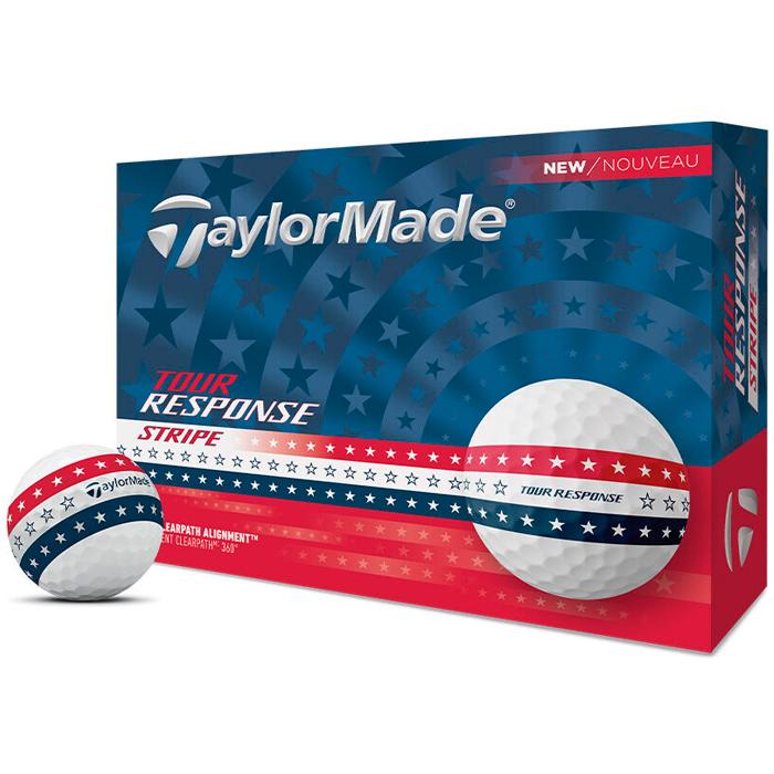 TaylorMade Tour Response Stripe USA Golf Balls USA