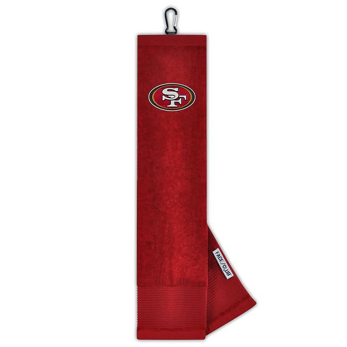 NFL San Francisco 49ers Tri-Fold Embroidered Golf Towel 16 x 24