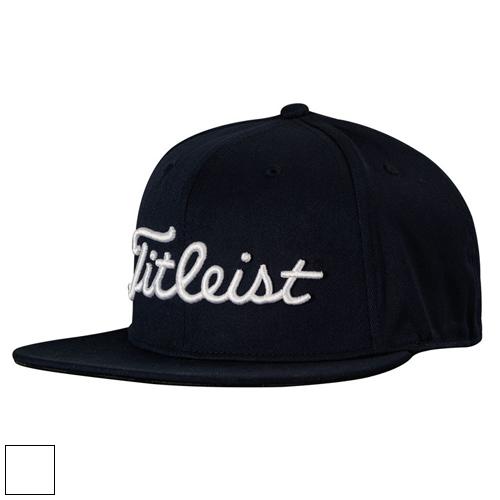 Titleist Flat Bill Cap (#TH7FFB-P12) S/M/White/Black