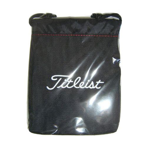 Titleist Fleece Lined Valuables Golf Pouch Black
