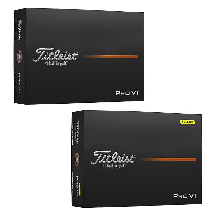 Titleist Pro V1 Golf Ball Yellow